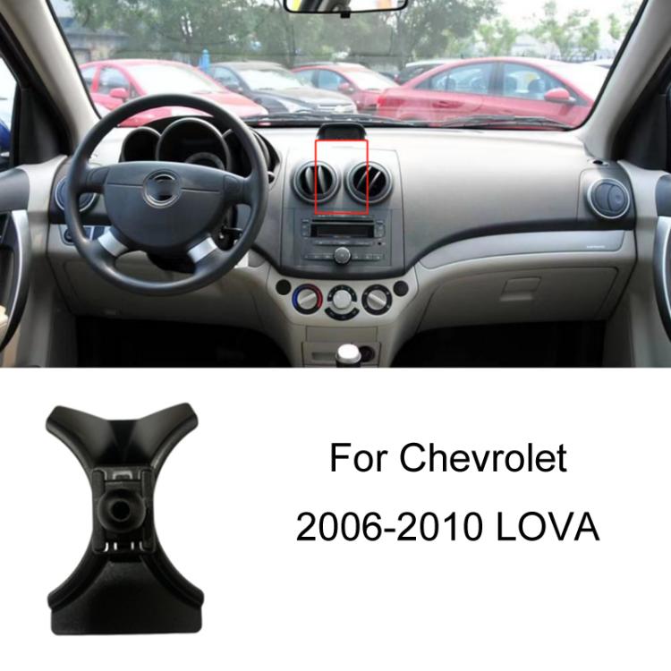 For Chevrolet Car Special Mobile Phone Navigation Bracket Base, Model: 06-10 LOVA - Wireless Charger Holders by buy2fix | Online Shopping UK | buy2fix