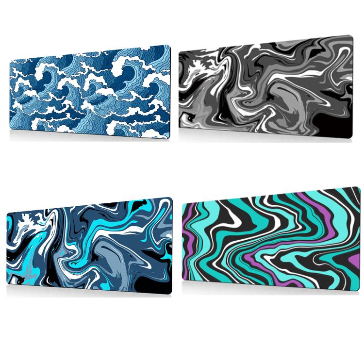 Large Abstract Mouse Pad Gamer Office Computer Desk Mat, Size: 300x600x2mm(Abstract Fluid 9) - Mouse Pads by buy2fix | Online Shopping UK | buy2fix