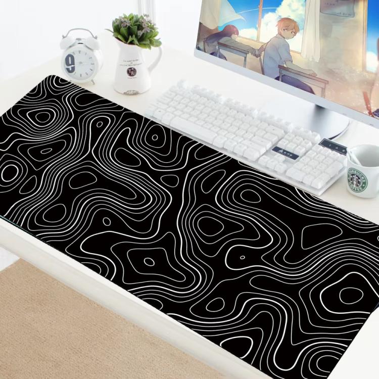 Large Abstract Mouse Pad Gamer Office Computer Desk Mat, Size: 400x900x2mm(Abstract Fluid 34) - Mouse Pads by buy2fix | Online Shopping UK | buy2fix