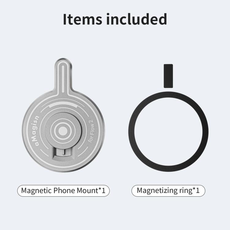 For Insta360 Flow 2 Pro AMagisn Magnetic Phone Mount Adapter Accessories - Mount & Holder by aMagisn | Online Shopping UK | buy2fix