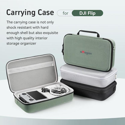 For DJI Flip Drone aMagisn Storage Case Shoulder Bag Compatible with RC 2 or RC-N3 Remote Controller(Green) - Other by aMagisn | Online Shopping UK | buy2fix