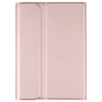 A06S Detachable Lambskin Texture Ultra-thin TPU Backlight Bluetooth Keyboard Leather Tablet Case with Stand For iPad mini 6(Rose Gold) - For iPad mini by buy2fix | Online Shopping UK | buy2fix