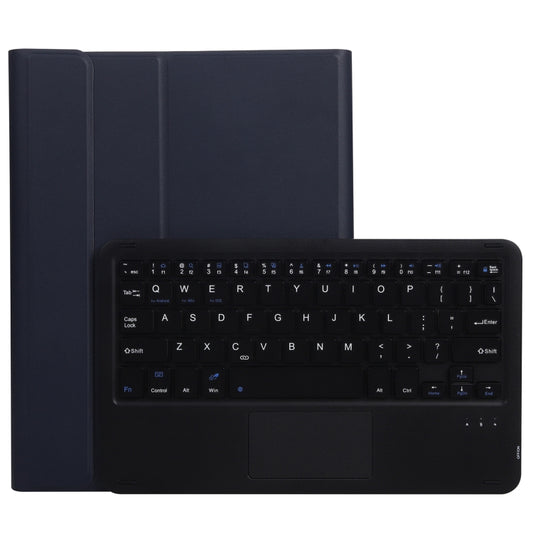 A11-A 2 in 1 Removable Bluetooth Keyboard + Protective Leather Tablet Case with Touchpad & Holder for iPad Pro 11 2021 / 2020 / 2018, iPad Air 2020(Black) - For iPad Pro by buy2fix | Online Shopping UK | buy2fix
