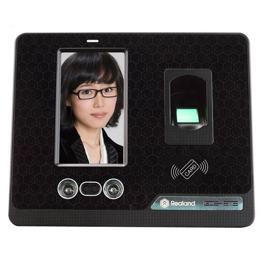 Realand G505 4.3 inch Color TFT Touch Screen Face Fingerprint WiFi Remote Time Attendance Machine - Security by Realand | Online Shopping UK | buy2fix