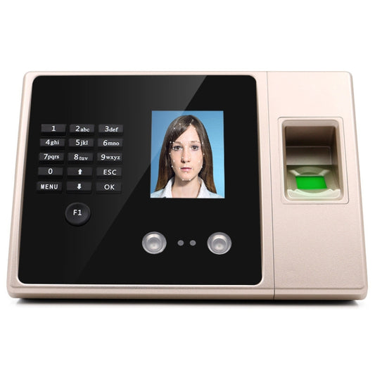 FA02 Face Recognition Fingerprint Time Attendance Machine - Security by buy2fix | Online Shopping UK | buy2fix