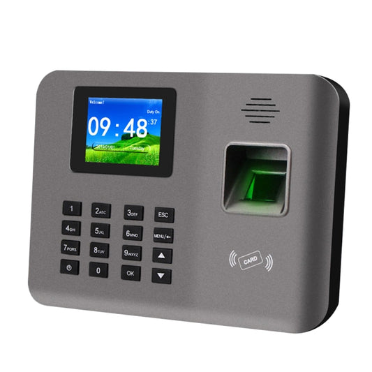 Realand AL321D Fingerprint Time Attendance with 2.4 inch Color Screen & ID Card Function & Battery - Security by Realand | Online Shopping UK | buy2fix