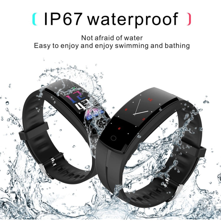 QS100 0.96 inches TFT Color Screen Smart Bracelet IP67 Waterproof, Support Call Reminder /Heart Rate Monitoring /Sleep Monitoring /Sedentary Reminder /Blood Pressure Monitoring (Purple) - Smart Wear by buy2fix | Online Shopping UK | buy2fix