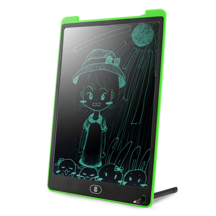 Portable 12 inch LCD Writing Tablet Drawing Graffiti Electronic Handwriting Pad Message Graphics Board Draft Paper with Writing Pen(Green) - Consumer Electronics by buy2fix | Online Shopping UK | buy2fix