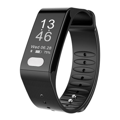 TLW T6 Fitness Tracker 0.96 inch OLED Display Wristband Smart Bracelet, Support Sports Mode / ECG / Heart Rate Monitor / Blood Pressure / Sleep Monitor (Black) - Smart Wear by buy2fix | Online Shopping UK | buy2fix