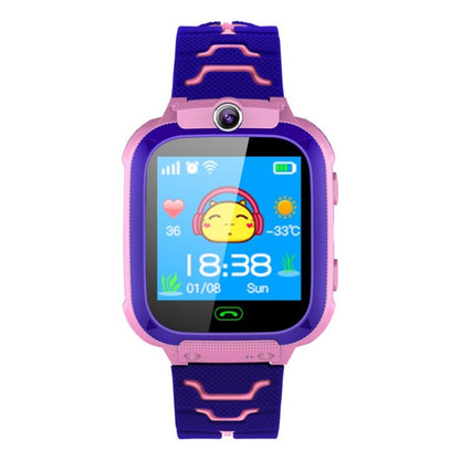 Q12 1.44 inch Color Screen Smartwatch for Children, Not Waterproof, Support LBS Positioning / Two-way Dialing / SOS / Voice Monitoring / Setracker APP (Pink) - Smart Wear by buy2fix | Online Shopping UK | buy2fix