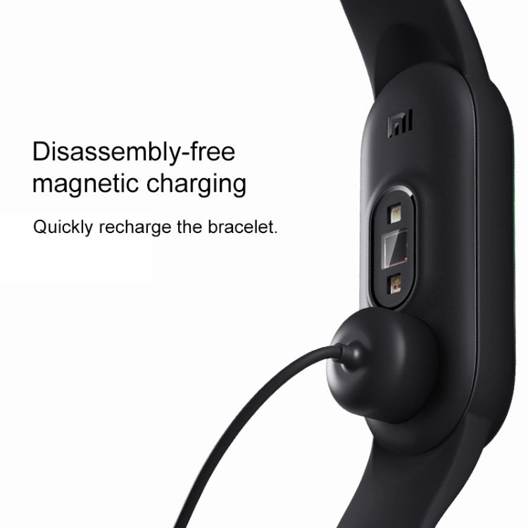 Original Xiaomi Bracelet USB Magnetic Attraction Charging Cable for Xiaomi Mi Band 5 / 6 / 7(Black) - Charger by Xiaomi | Online Shopping UK | buy2fix