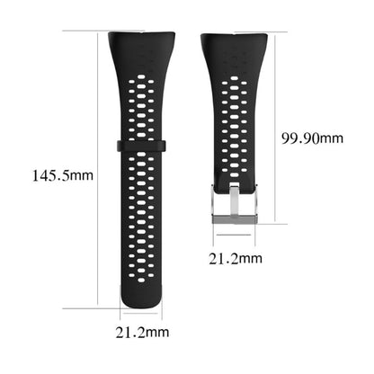 Silicone Sport Watch Band for POLAR M400 / M430(Grey) - Smart Wear by buy2fix | Online Shopping UK | buy2fix