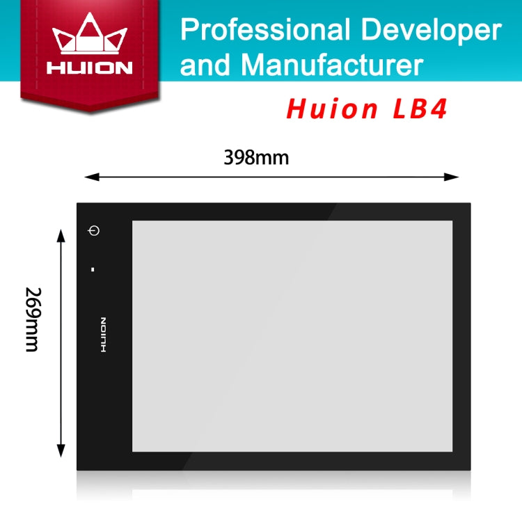 Huion LB4 LED Light Tracing Pad Art Craft Light Box -  by HUION | Online Shopping UK | buy2fix