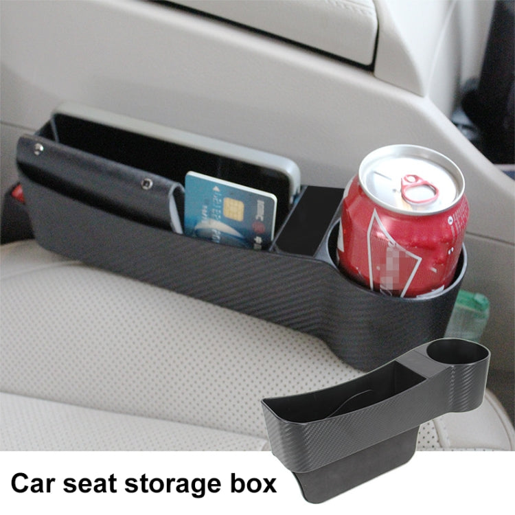 CARFU AC-2294 Car Seat Gap Multi-function Storage Box(White) - Stowing Tidying by CARFU | Online Shopping UK | buy2fix