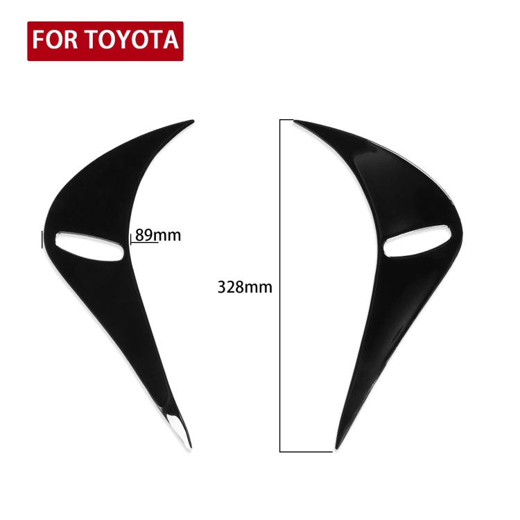 Pair Car Rear Lamp Eyebrow Soft Decorative Sticker for Toyota GT86 2013-2020 - In Car by buy2fix | Online Shopping UK | buy2fix