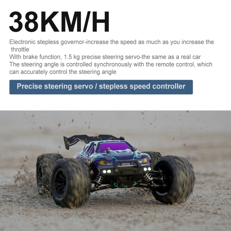 SCY-16101 2.4G 1:16 Electric 4WD RC Monster Truck Coupe Car Toy (Blue) - RC Cars by buy2fix | Online Shopping UK | buy2fix