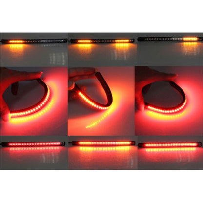 5W 12V 300LM Red+Yellow Light 32 LED Brake lights For Motorcycle, Cable Length:50cm - Others by buy2fix | Online Shopping UK | buy2fix