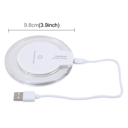 Safety Wireless and Limitless QI-standard Wireless Charger Fast Charging Charger with Micro USB Cable - Wireless Charger Receiver by buy2fix | Online Shopping UK | buy2fix