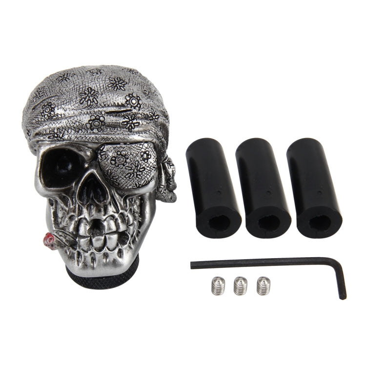 Universal Skull Car Gear Shift Knob Modified Car Gear Shift Knob Auto Transmission Shift Lever Knob Gear Knobs - Shift Knob by buy2fix | Online Shopping UK | buy2fix