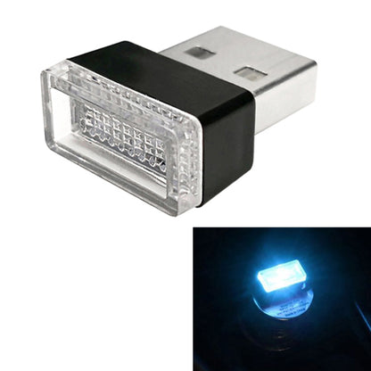 Universal PC Car USB LED Atmosphere Lights Emergency Lighting Decorative Lamp(Ice Blue Light) - Atmosphere lights by buy2fix | Online Shopping UK | buy2fix