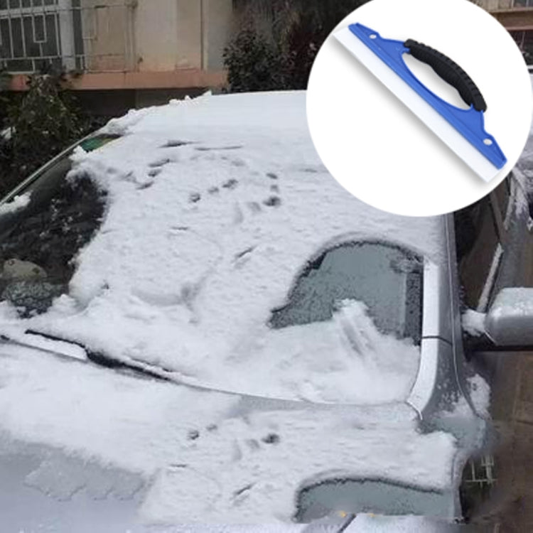 Car ABS Scraper Strip Wash Wiper Plate Wash Water Ice Frost Snow Cleaner Shower Scraper(Blue) - Ice Scraper by buy2fix | Online Shopping UK | buy2fix