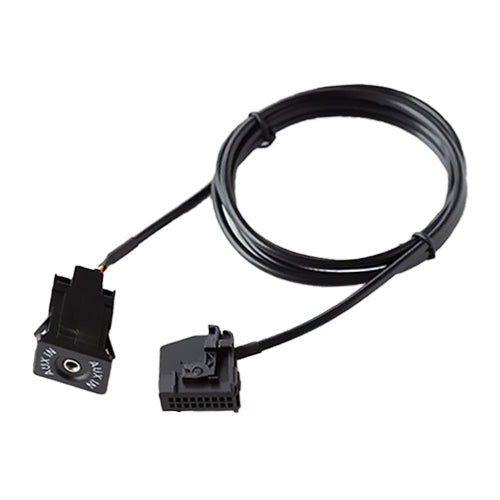 AUX Adapter Switch Plug + Wiring Hardness for Volkswagen Audi MFD2 RNS2 / Ford, Cable Length: 1.5m - In Car by buy2fix | Online Shopping UK | buy2fix