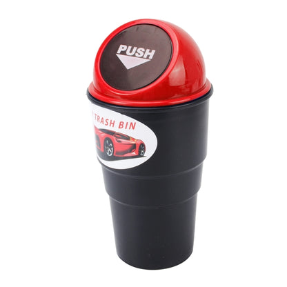 Multifunctional Portable Car Trash Rubbish Bin Ashtray Drink Bottle Cup Holder Tidy Organizer, Size: 170 x 98 x 67 mm(Red) - Ashtrays by buy2fix | Online Shopping UK | buy2fix