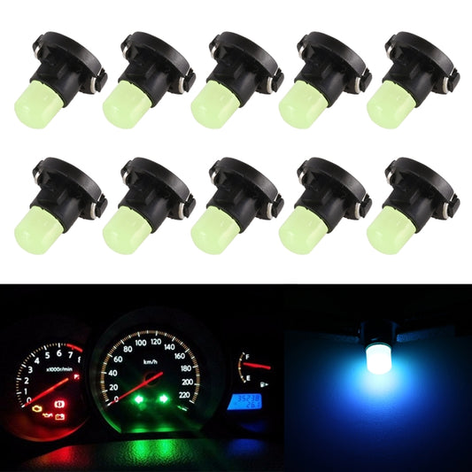 10PCS 2W T4.2 Wedge Instrument Panel LED Light Dashboard Gauge Cluster Indicator Lamp Bulb(Ice Blue Light) - In Car by buy2fix | Online Shopping UK | buy2fix
