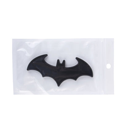 Bat Shape Shining Metal Car Free Sticker(Black) - 3D Metal Sticker by buy2fix | Online Shopping UK | buy2fix