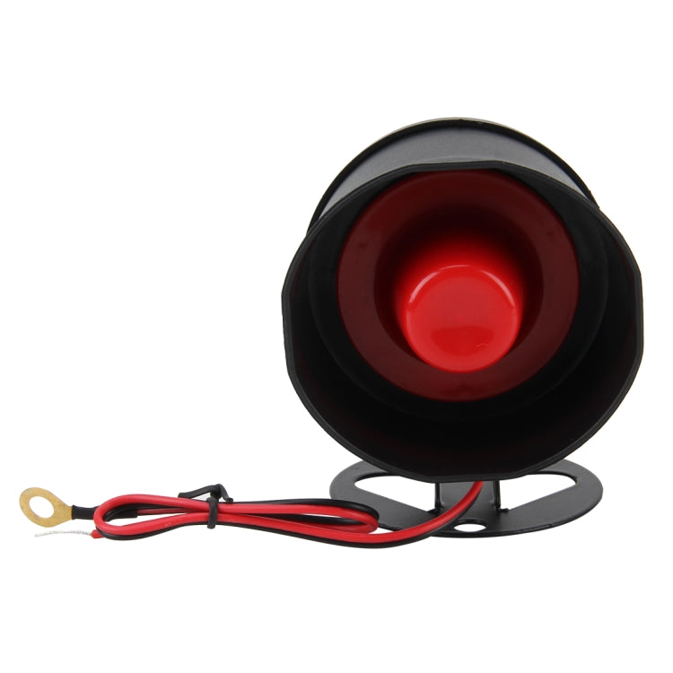 Car Safty Warning Alarm System Engine DC 12V 15W 6 Tone Loudspeaker Buzzer Speaker Anti-theft Device High-decibel Alarm Anti-theft Speaker - Security Alarm System by buy2fix | Online Shopping UK | buy2fix