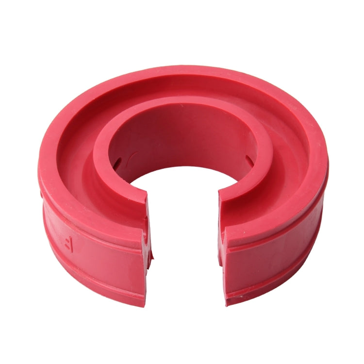 2 PCS Car Auto D Type Shock Absorber Spring Bumper Power Cushion Buffer, Spring Spacing: 22mm, Colloid Height: 43mm(Red) - In Car by buy2fix | Online Shopping UK | buy2fix