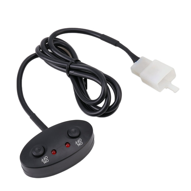 Dual Controller Switch with Indicator Light and Lock (Not Reset) - In Car by buy2fix | Online Shopping UK | buy2fix