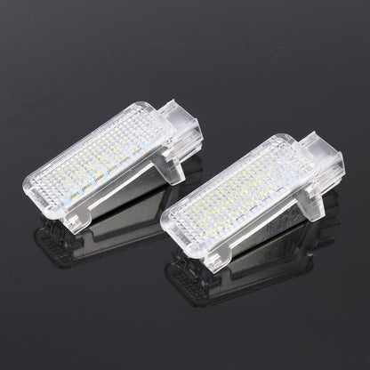 2 PCS LED Car DC 12V 1.5W Door Lights Lamps for Audi / Volkswagen(White Light) - Door Lights by buy2fix | Online Shopping UK | buy2fix
