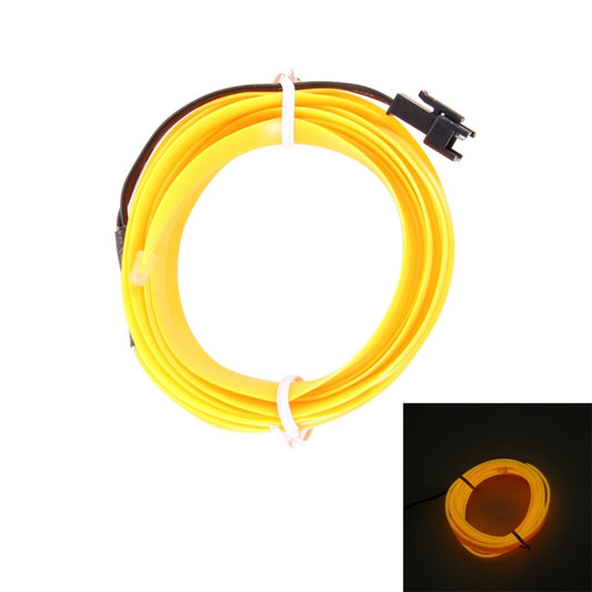 1M Cold Light Flexible LED Strip Light For Car Decoration(Yellow Light) - Atmosphere lights by buy2fix | Online Shopping UK | buy2fix