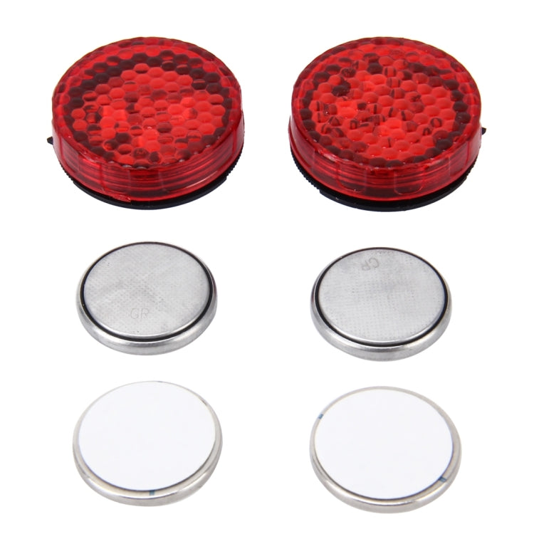 2 PCS Car Door Anti-collision Warning Strobe Light (Red Light) - Door Lights by buy2fix | Online Shopping UK | buy2fix