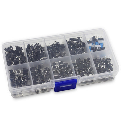 180 PCS Tactile Push Button Switch Kit Micro Switch - In Car by buy2fix | Online Shopping UK | buy2fix
