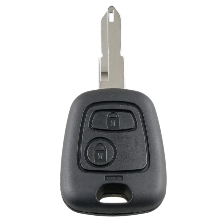 For PEUGEOT 206 2 Buttons Intelligent Remote Control Car Key with Integrated Chip & Battery, Frequency: 433MHz - Remote Car Key by buy2fix | Online Shopping UK | buy2fix