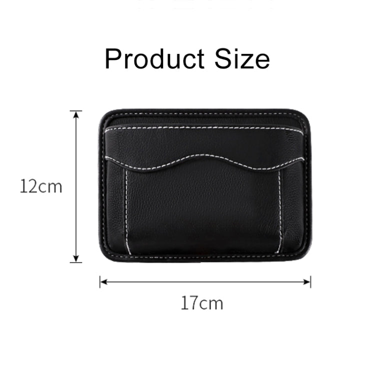 Paste Car Storage Bag Car Seat Quilting Storage Bag Instrument Panel Hanging Bag (Stripe) - Stowing Tidying by buy2fix | Online Shopping UK | buy2fix