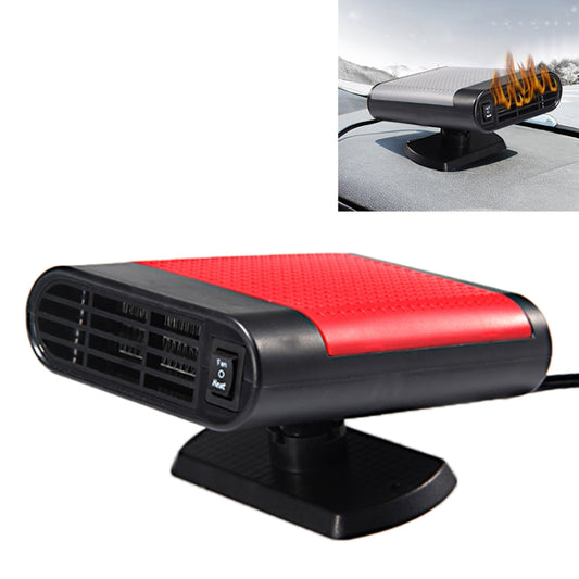 Car Heater Hot Cool Fan Windscreen Window Demister Defroster DC 24V, Ordinary Version(Red) - Heating & Fans by buy2fix | Online Shopping UK | buy2fix