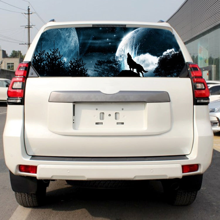 Wolverine Pattern Horror Series Car Rear Window Decorative Sticker, Size: 165 x 56cm - Decorative Sticker by buy2fix | Online Shopping UK | buy2fix