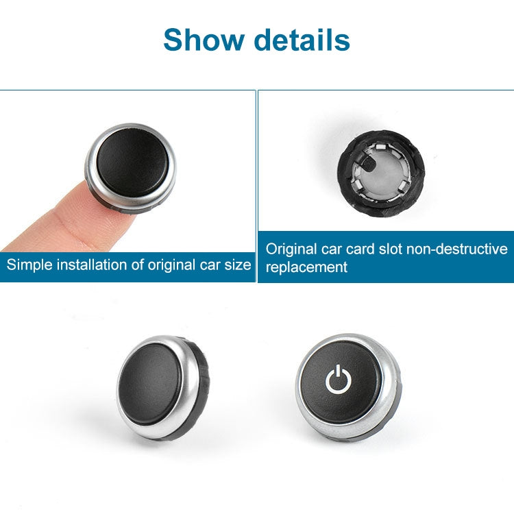 Car Radio Switch Button CD Player Volume Knob 64119350272 for BMW F15 - In Car by buy2fix | Online Shopping UK | buy2fix
