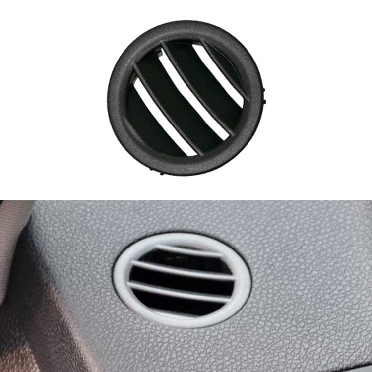 Car Left Side Dashboard Small Air Outlet Circular Air-conditioning Outlet for Mercedes-Benz C Class W204 (Black) - In Car by buy2fix | Online Shopping UK | buy2fix