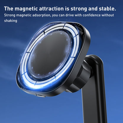 Benks CZ02 Pro 15W Magnetic Wireless Car Charger Phone Holder(Black) - Wireless Charger Holders by Benks | Online Shopping UK | buy2fix