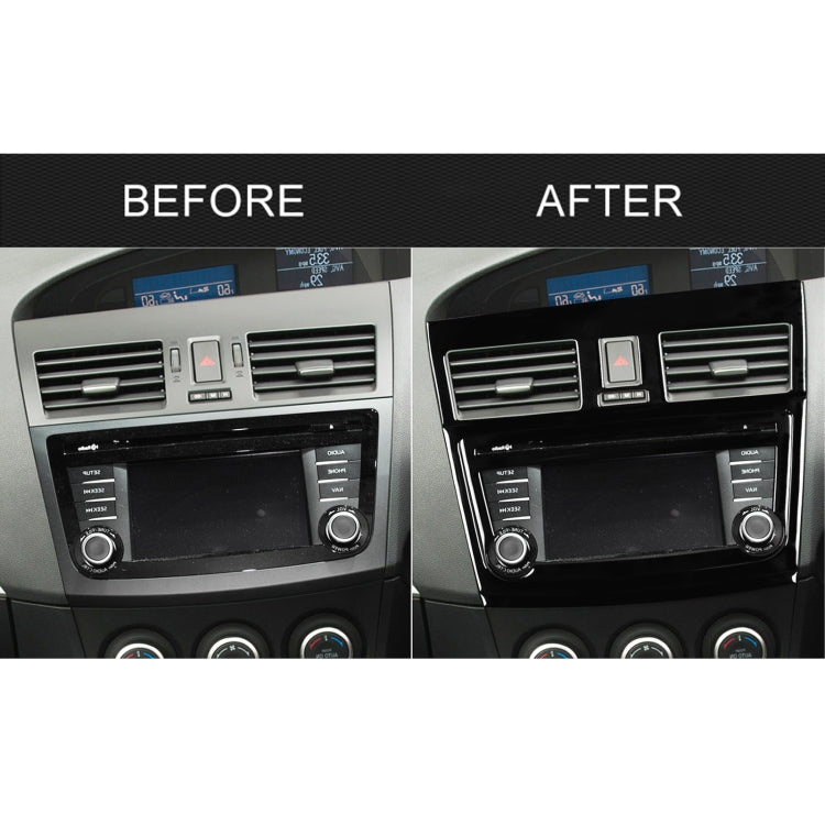 For Mazda 3 Axela 2010-2013 5 in 1 Car Central Control Navigation Set B Decorative Sticker, Right Drive - In Car by buy2fix | Online Shopping UK | buy2fix