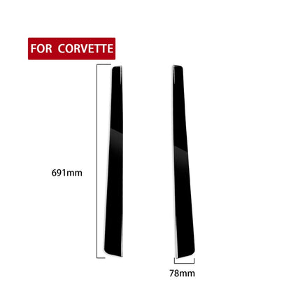 For Chevrolet Corvette C5 1998-2004 Car Threshold Decorative Sticker, Left Drive - In Car by buy2fix | Online Shopping UK | buy2fix