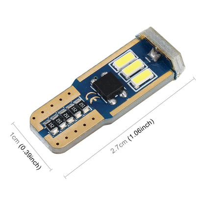 10 PCS T10 DC12V / 1.7W / 6000K / 110LM 9LEDs SMD-4014 Car Clearance Light, with Decoder - In Car by buy2fix | Online Shopping UK | buy2fix