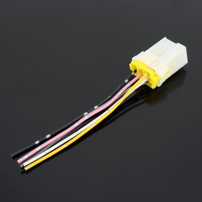 10 PCS 5 PIN Relay Holder Base with Wire - In Car by buy2fix | Online Shopping UK | buy2fix