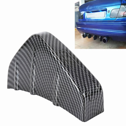 Universal Car-styling Carbon Fiber Texture Plastic Rear Spat Valance Lip -  by buy2fix | Online Shopping UK | buy2fix