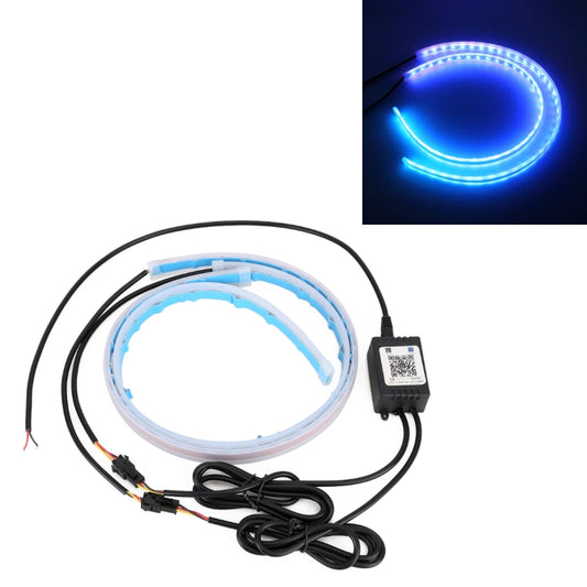 45cm DC12V 7.4W Car Colorful Daytime Running Lights APP Control - In Car by buy2fix | Online Shopping UK | buy2fix