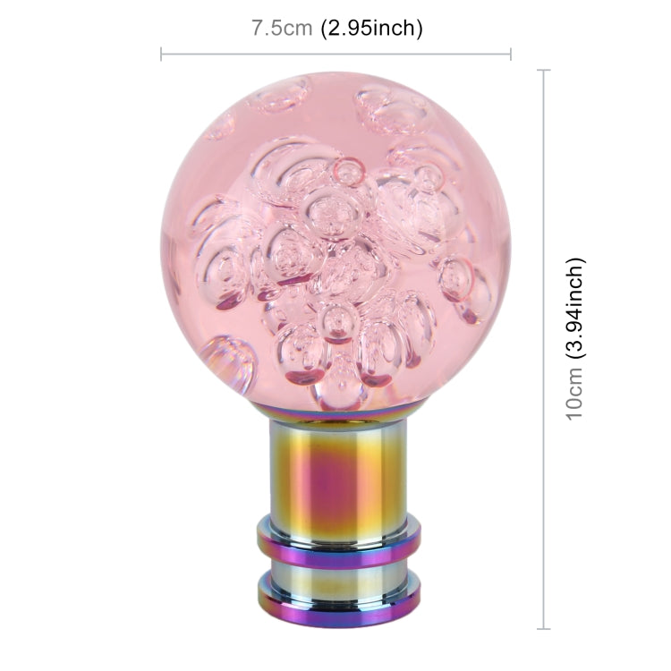 Universal Car Ball Shape Gear Head Gear Shift Knob (Pink) -  by buy2fix | Online Shopping UK | buy2fix